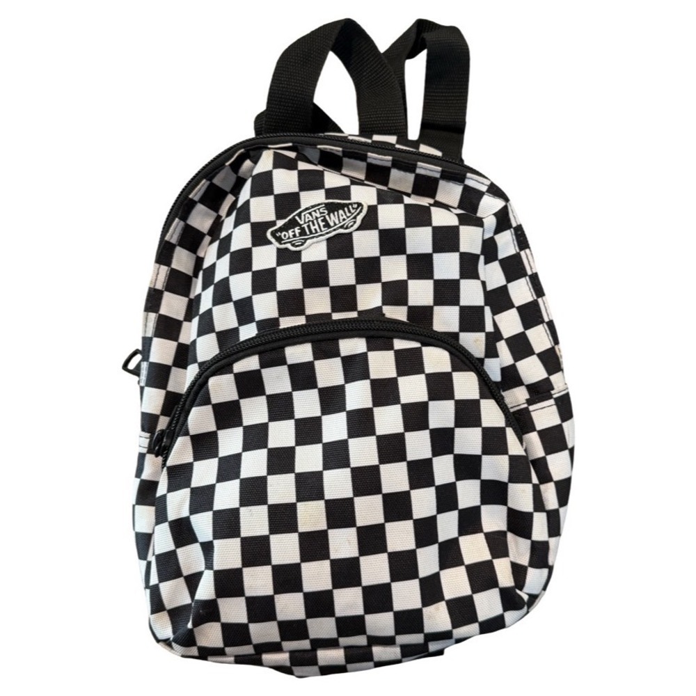 Vans Got This Mini Backpack Black White Checkerboard Small Skate Bag VN0A3Z7W